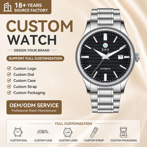 <span class=keywords><strong>Relojes</strong></span> Mecánicos Seikoo de Alta Gama para <span class=keywords><strong>Hombre</strong></span>, Acero Inoxidable 304L, Logotipo Personalizado de Fábrica, Reloj Automático, Resistente al Agua 5 ATM, Reloj de Lujo para <span class=keywords><strong>Hombre</strong></span> - Product Image 1