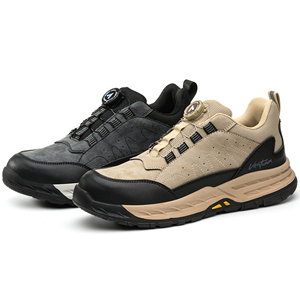 <span class=keywords><strong>Scarpe</strong></span> <span class=keywords><strong>Antinfortunistiche</strong></span> da Lavoro con Punta in Acciaio, Suola in Gomma, Leggere, Traspiranti e Rinforzate in <span class=keywords><strong>Pelle</strong></span> <span class=keywords><strong>Scamosciata</strong></span>, da Uomo e Donna, per Esterni - Product Image 2