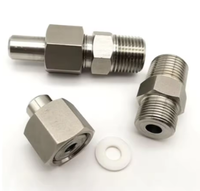 Adaptateurs de valve de distribution en silicone, plastique et aluminium Anyco, accessoires pour machine à tour, connecteur de mélange pour seringue, garantie de 6 mois