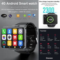 Reloj Inteligente Original de Fábrica S999 con Batería de 2300 mAh, 4G, 3 GB + 32 GB, Pantalla IPS de 2.88 Pulgadas, Cámaras Duales, GPS, Wifi