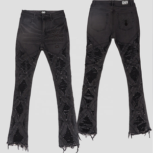 جينز رجالي ضيق من ديزنيو، موديل <span class=keywords><strong>2026</strong></span> مخصص، جينز دنيم عصري للرجال من الصين - Product Image 2