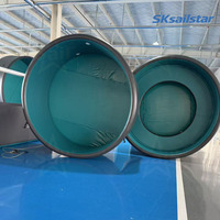 Piscine gonflable haute rigidité Drop Stitch de 4m et 5m de diamètre, grande piscine hors sol pour la famille, les centres de villégiature et les fêtes de jardin