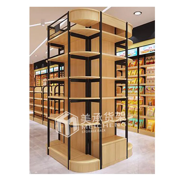 Meicheng-estantería de almacenamiento para libros, estantería de madera montada en la pared