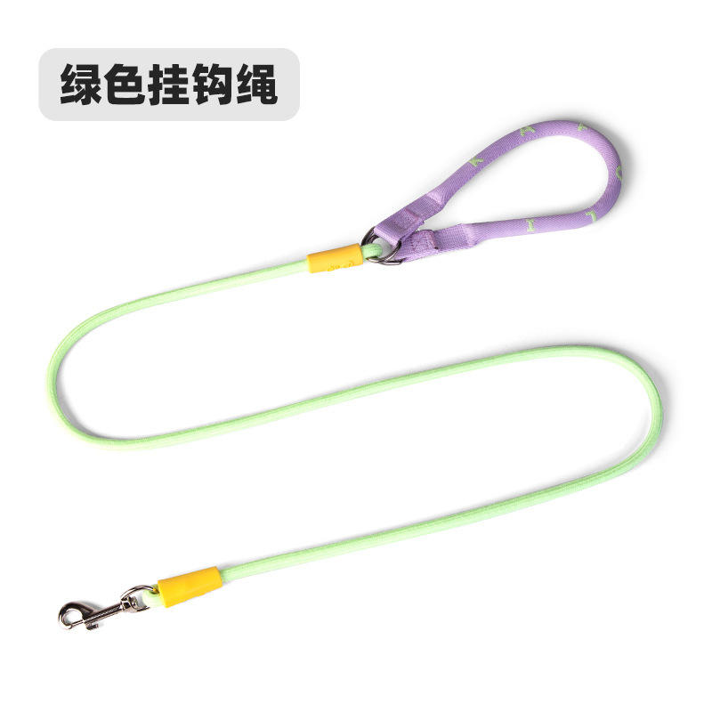 Corde à crochet verte