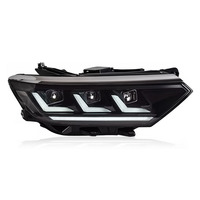Feux de voiture pour VW Passat B8, projecteur de phare, lentille 2016-2018, signal dynamique, phare LED, feux de jour DRL, accessoire automobile