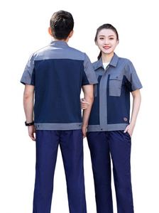 Uniformes de Trabajo Unisex de Algodón Transpirable con Logotipo Personalizado, Antiarrugas, Antiestáticos, Ignífugos y Reflectantes para la Construcción - Product Image 4