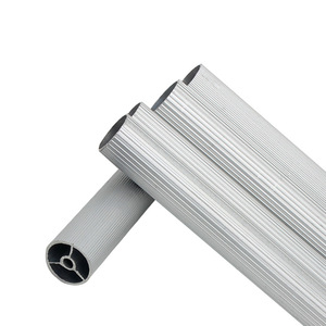 Tringle de penderie texturée en alliage d'aluminium 16 mm, fixation au plafond, quincaillerie de rangement moderne et simple, directement du fabricant - Product Image 3