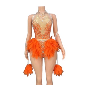 Falda Tutú Ecowalson Multicolor con Cuello Colgante para Grupo de Baile, Fiesta Gogo, Baile en Bar - Product Image 5