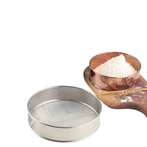 Tamizador <span class=keywords><strong>de</strong></span> <span class=keywords><strong>Harina</strong></span> Comercial <span class=keywords><strong>de</strong></span> Acero Inoxidable con Manivela, Tamiz <span class=keywords><strong>de</strong></span> Malla para Azúcar Glas, Agitador <span class=keywords><strong>de</strong></span> Polvo - Product Image 1