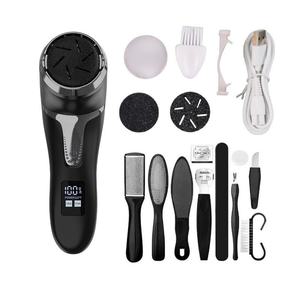 Ponceuse électrique portable pour pieds, étanche IPX7, 13 têtes, éliminateur de callosités, exfoliant cutané, écran LCD, batterie, usage domestique - Product Image 3