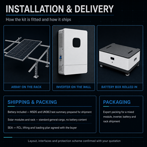 Kit Residencial de Silicio Monocristalino de 50 kW de Potencia de Carga - MOQ, Volumen <span class=keywords><strong>Total</strong></span> de Pedido, Condiciones Acordadas, Cotización, Producción Final - Product Image 5
