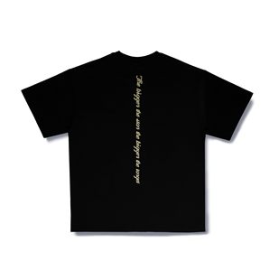 Camiseta Personalizada <span class=keywords><strong>de</strong></span> Fábrica con Estampado Bronceado, <span class=keywords><strong>de</strong></span> Algodón Grueso, Hombros Caídos, Estilo Hip-Hop, para Hombre y Mujer - Product Image 2