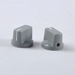 Bouton de <span class=keywords><strong>volume</strong></span> en plastique gris 19x15mm pour kit d'amplificateur audio à tube de guitare - Product Image 1