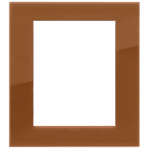 Vimar Placca Classic 8M Reflex Caramello 18.5x18.5mm Accessorio per Cablaggio - Product Image 1