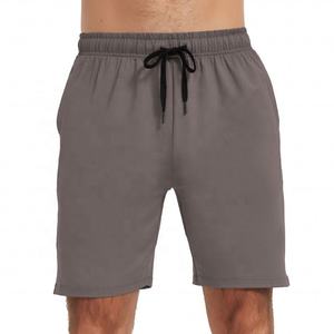 Pantalones cortos atléticos de talla estadounidense 85% poliéster 15% Spandex con logotipo personalizado para correr ropa deportiva para hombre - Product Image 3