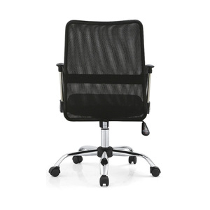 Office Chair Mesh Back Height Adjustable Black Swivel <b>Desk</b> Chair For Home Office <b>Study</b> Use - Product Image 5