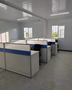 Tùy chỉnh Glass Curtain Wall container văn phòng di động giải pháp với cách điện Panels an toàn hệ thống khóa - Product Image 5