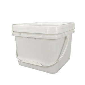 Baril carrés en plastique, peinture, rectangulaire, <span class=keywords><strong>10</strong></span> <span class=keywords><strong>litres</strong></span>, 1 pièce - Product Image 1