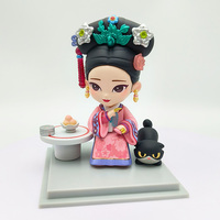 Ensemble de figurines de collection personnalisées de personnages de la Cour impériale chinoise en boîte mystère avec boîte de présentation, fabricant OEM ODM