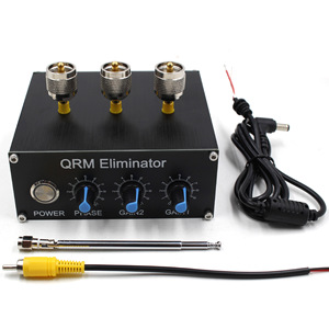 Éliminateur d'<span class=keywords><strong>antenne</strong></span> QRM X-Phase 1-30 MHz pour bandes HF avec contrôle PTT intégré, installation en ligne, aucune modification requise, électronique grand public - Product Image 6