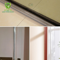 Tira Autoadhesiva para Sellado Inferior de Puertas, Aislante de Corrientes de Aire, para Ventanas y Puertas de Vidrio, Incluyendo Marcos