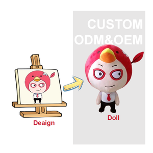 Thấp moq tùy chỉnh thực hiện mềm Thú nhồi bông đồ chơi sang trọng OEM ODM Chất liệu cotton tùy chỉnh plushies búp bê hoàn hảo món quà sinh nhật - Product Image 3