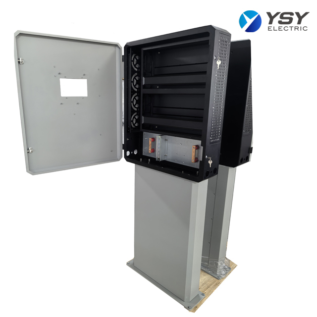 Customized Metal Steel 19 Inch Rack Enclosure 27U Waterproof Telecom Equipment IP65 IP55 Outdoor Battery Cabinet