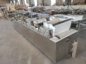 Dos cuchillas de corte, máquina formadora de barras de cereales de caramelo de maní, línea de producción de barras de granola crujientes de sésamo - Product Image 6