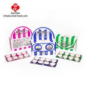 ผู้จัดจําหน่ายขนม OEM ขายร้อนอัดโยเกิร์ตเปรี้ยวรสแท็บเล็ตขนมหวานลูกอมเคี้ยวประเทศไทยลูกอมนมแข็ง - Product Image 5
