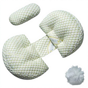 Oreiller de <span class=keywords><strong>grossesse</strong></span> <span class=keywords><strong>ergonomique</strong></span> pliable et lavable, <span class=keywords><strong>coussin</strong></span> de soutien corporel pour dormir - Product Image 5