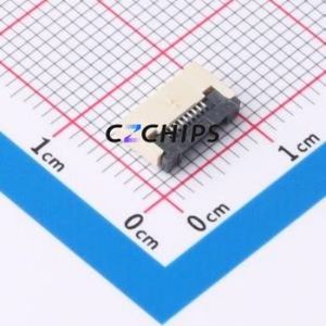 FPC-0.5FX-9PWCR-H20 FFC/FPC Connector SMD,P=0.5mm,Horizontal Mount Connector Flip Cover Type Bottom Contact 9P 0.5mm - Product Image 1