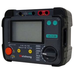เครื่องวัดความต้านทานฉนวนไฟฟ้าแรงสูงแบบดิจิตอล 5000V รุ่น VS-3121 VS-3125 VS-3126 VS-3127 เครื่องทดสอบฉนวนไฟฟ้าแรงสูง - Product Image 1