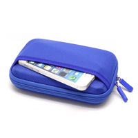 Étui Tech câble en mousse personnalisable avec étui de protection de câble rectangulaire écologique Eva Hard Shell Storage Bag Charger Cable Protector case