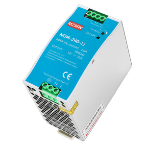 Mzmw <span class=keywords><strong>ndr</strong></span> 20A 240W 12V 24V 10A 36V 48V กล้องวงจรปิด5A LED ห้องปฏิบัติการอุตสาหกรรม SMPS หม้อแปลงแหล่งจ่ายไฟสลับ AC เป็น DC - Product Image 1