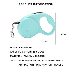 Laisse rétractable de 5 mètres (haute qualité) - Product Image 3