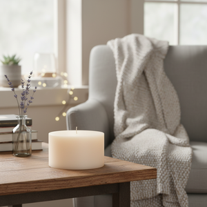 NF Lauren 20x20 Pillar <b>Candle</b> Private Label Custom Color & Scent Handmade Soy Wax Home Decor <b>Bulk</b> Wedding Decorative <b>Candle</b> - Product Image 3