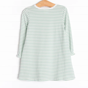 Monogramma nuovo Design in cotone <span class=keywords><strong>zucca</strong></span> a righe manica lunga abiti <span class=keywords><strong>da</strong></span> <span class=keywords><strong>bambina</strong></span> fratelli - Product Image 5