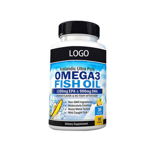 OEM/ODM <span class=keywords><strong>Olio</strong></span> <span class=keywords><strong>di</strong></span> <span class=keywords><strong>Pesce</strong></span> Giallo Omega-3 in Softgel, Colore Naturale, Migliora Memoria, Sonno ed Energia, Bottiglie <span class=keywords><strong>di</strong></span> Softgel, Caramelle Gommose - Product Image 1