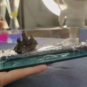 Bouteille de liquide de <span class=keywords><strong>bateau</strong></span> de <span class=keywords><strong>pirate</strong></span> moderne et créatif, jamais capsize Black Pearl, bouteille de dérive, décoration de décompression - Product Image 4