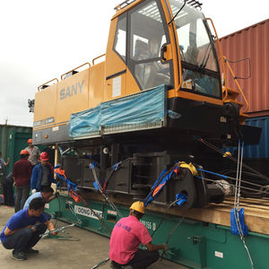 SANY, grúa sobre orugas de 100t usada con certificación oficial, n. ° 00226 con componentes centrales, motor, bomba, caja de cambios, PLC - Product Image 5