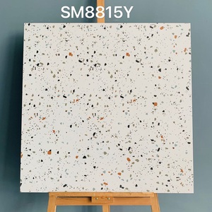 Foshan qualità Anti scivoloso Terrazzo opaco disegni colori in porcellana rustica <span class=keywords><strong>piastrelle</strong></span> per pavimento parete interna esterna rettificata <span class=keywords><strong>bordi</strong></span> taglie - Product Image 2