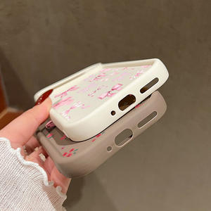 Funda para Teléfono Google Pixel 9 con Lazo Rosa, Funda Protectora Anti-Caídas con Diseño Floral Pintado para Pixel 10 Pro - Product Image 5