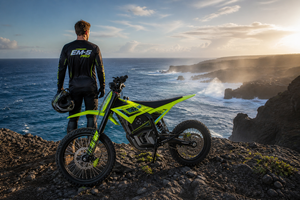 Moto Elettrica da Fuoristrada EM-5 PRO 60V 5600W, Velocità 83KMH, Motocicletta Elettrica Brushless per Adulti, E-Dirt Bike <span class=keywords><strong>MTB</strong></span> - Product Image 6
