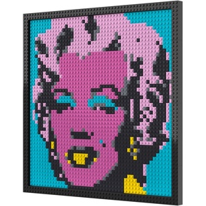 Pixel Art Building Blocks Chân Dung Ảnh 48X48 Dots Gạch 1X1 Chân Dung Tường DIY Trang Trí Nội Thất Tương Thích Với LOGO Đồ Chơi Quà Tặng - Product Image 4