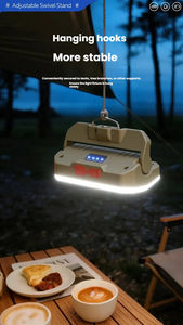 Nueva Lámpara LED Impermeable para Camping, Multifuncional, de Larga Duración, Construcción Metálica, para Colgar en Tiendas de Campaña, Iluminación de Emergencia - Product Image 4