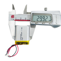 Batterie Li-polymère rechargeable 3.7V pour Power Bank 8*30*40mm 1000mAh 800 cycles