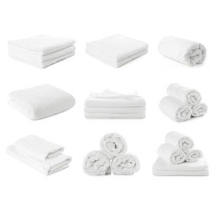Hôtelier Facile Personnaliser Luxe 5 Étoiles Hôtel Blanc 100% Coton Visage Main Serviettes De Bain Ensemble Pour Hôtel <span class=keywords><strong>Spa</strong></span> Avec Logo Personnalisé - Product Image 6