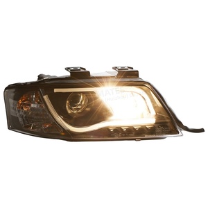 CARMATES gruppo faro di vendita caldo LED DRL lampade anteriori indicatore di direzione faro anteriore per Audi <span class=keywords><strong>A6</strong></span> <span class=keywords><strong>1997</strong></span> 1998 1999 - 2001 2002 2003 - Product Image 1