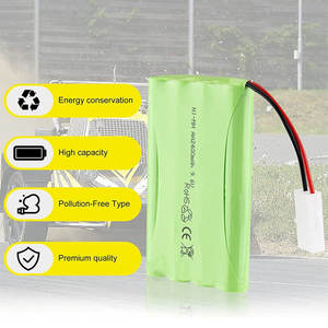 Ipower 1 Pack 9.6V 2400mAH NiMH Rechargeable 8 cellules AA batteries pour RC voiture réservoir véhicules 9.6V jouets électroniques grand public - Product Image 5