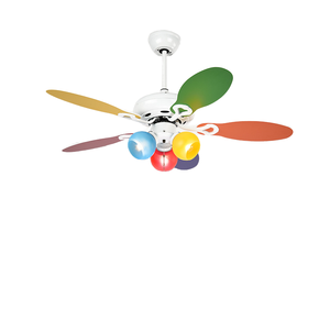 <span class=keywords><strong>Ventilateur</strong></span> de <span class=keywords><strong>plafond</strong></span> coloré pour enfants - Lumières LED multicolores intégrées - Moteur DC silencieux - <span class=keywords><strong>Ventilateur</strong></span> intelligent pour chambre d'enfant - CCT - Product Image 1